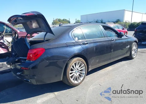 2011 BMW 750Li from USA, damaged, VIN WBAKB8C56BCY65076